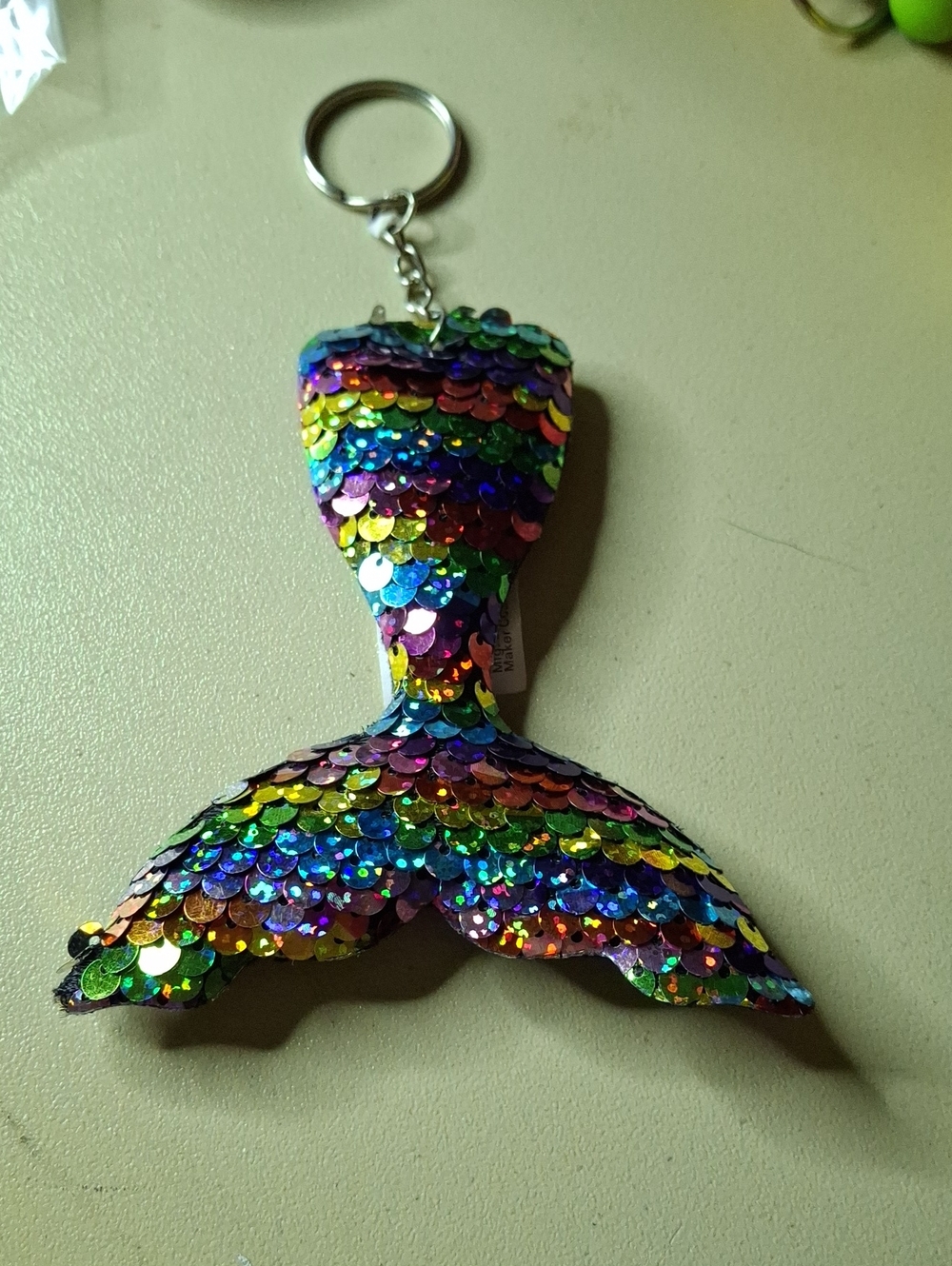 Mermaid Sequin Purse/Keyring New